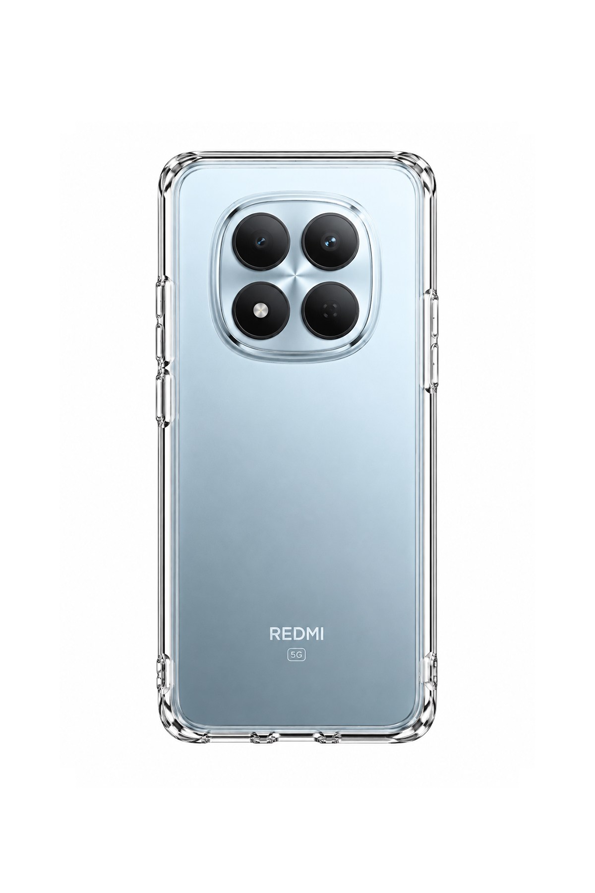 Redmi Note 15 4G / 5G Uyumlu Şeffaf 2mm Silikon Kılıf | Kamera Korumalı