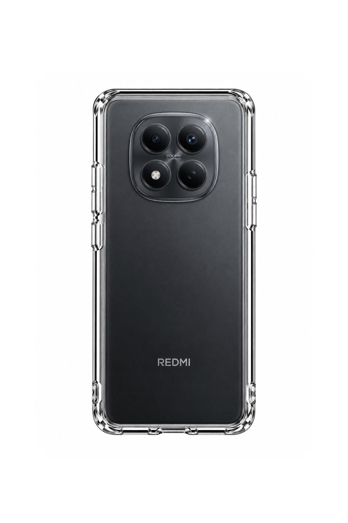 Redmi Note 15 Pro Plus Uyumlu Şeffaf 2mm Silikon Kılıf | Kamera Korumalı