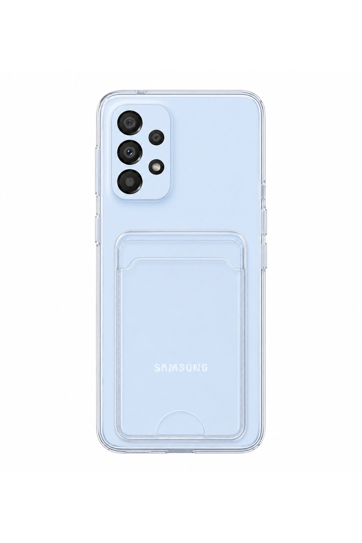 Samsung A33 5G Uyumlu Kartlık Detaylı Silikon Kılıf | Yuki Serisi