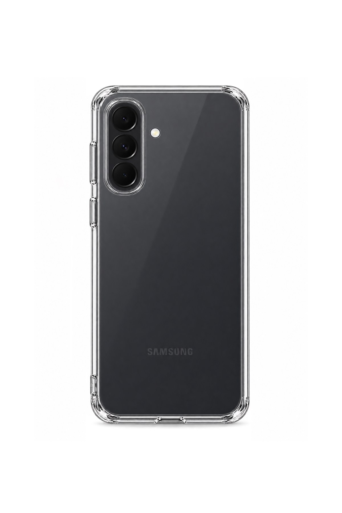 Samsung A37 Uyumlu Şeffaf 2mm Silikon Kılıf | Kamera Korumalı