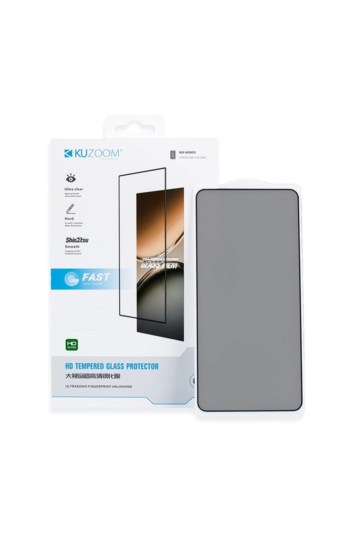 Samsung Flip8 Hayalet Privacy HD 9D Parmak İzine Dayanıklı Temperli Cam Ekran Koruyucu