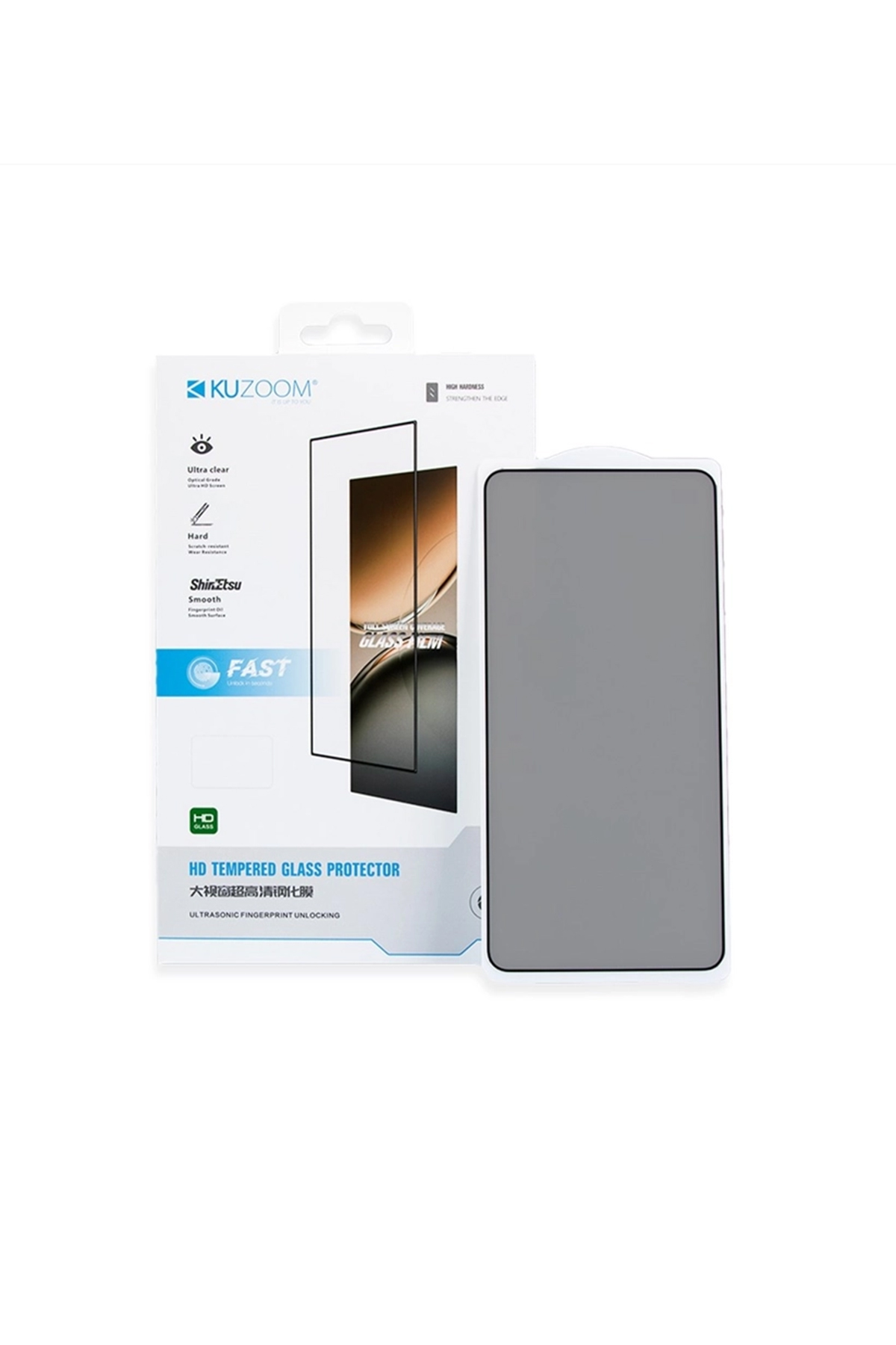 Samsung Fold8 Hayalet Privacy HD 9D Parmak İzine Dayanıklı Temperli Cam Ekran Koruyucu