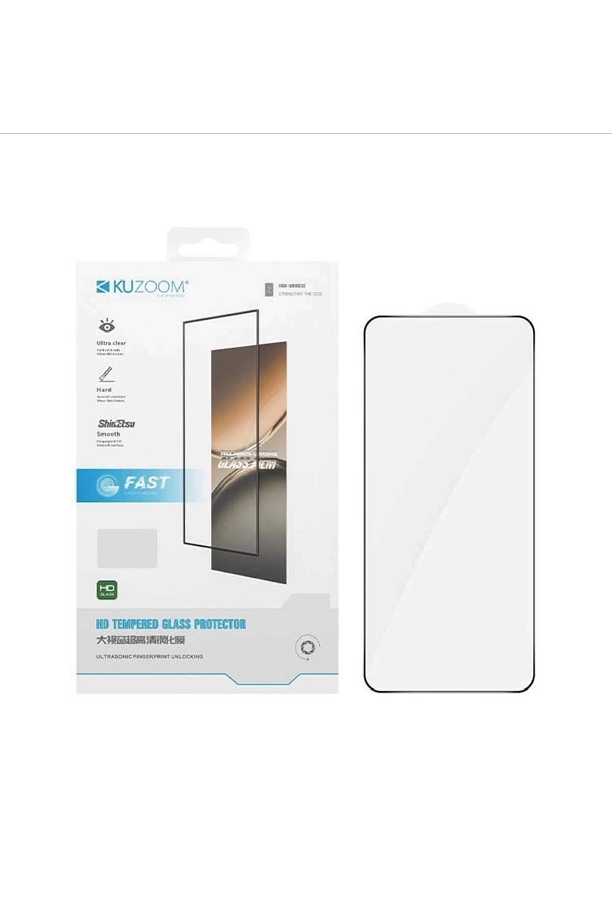 Samsung Fold8 Ultra HD 9D Parmak İzine Dayanıklı Temperli Cam Ekran Koruyucu