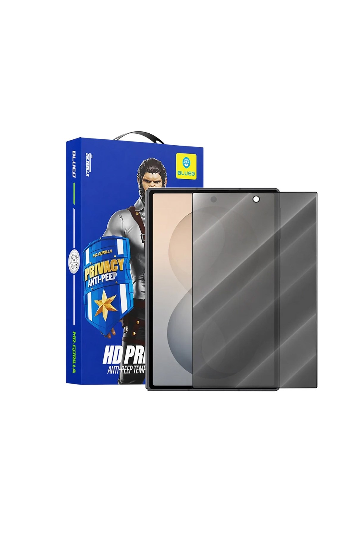 Samsung Galaxy Z Fold 7 / Fold 8 Ultra Uyumlu Full Cover Temperli Hayalet Ekran Koruyucu