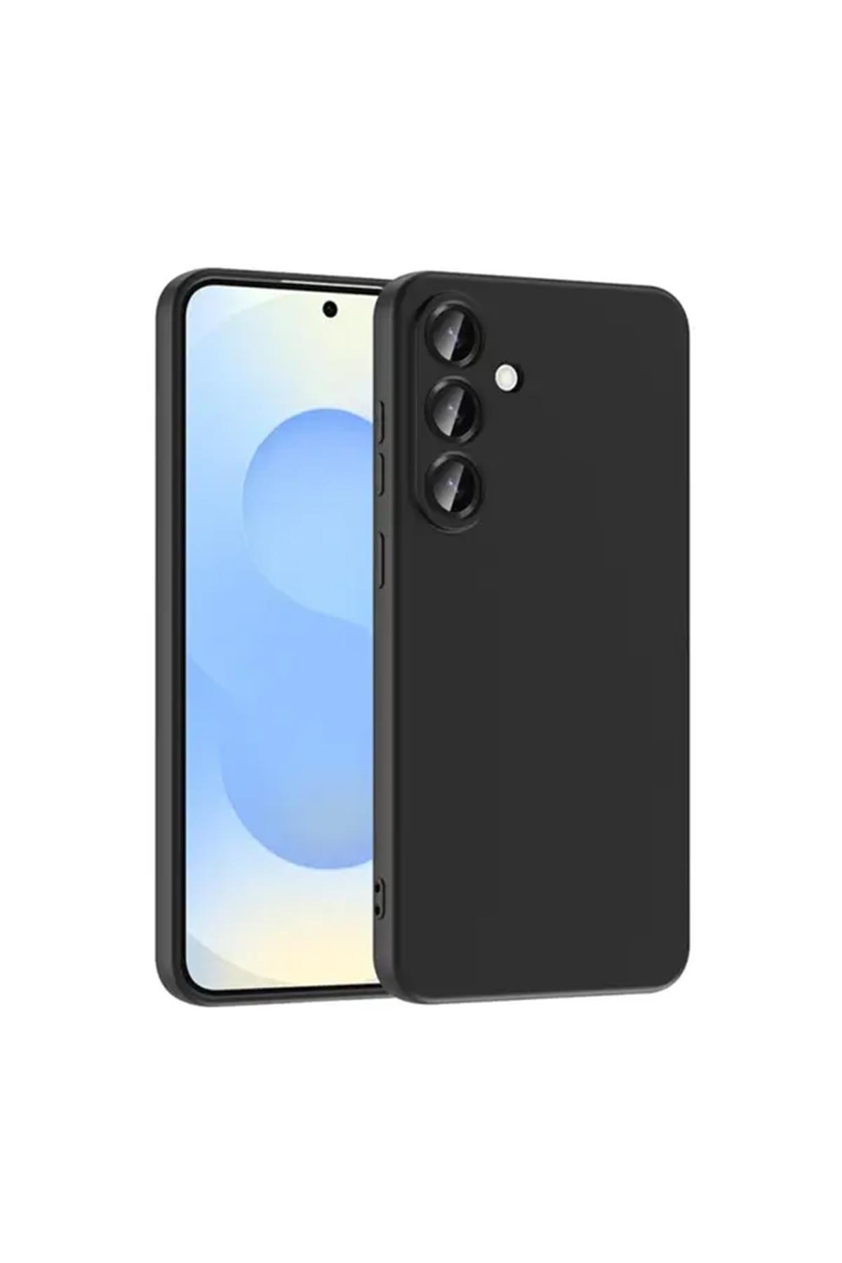 Samsung S25 FE Uyumlu İçi Kadife Lansman Cappy Silikon Kılıf