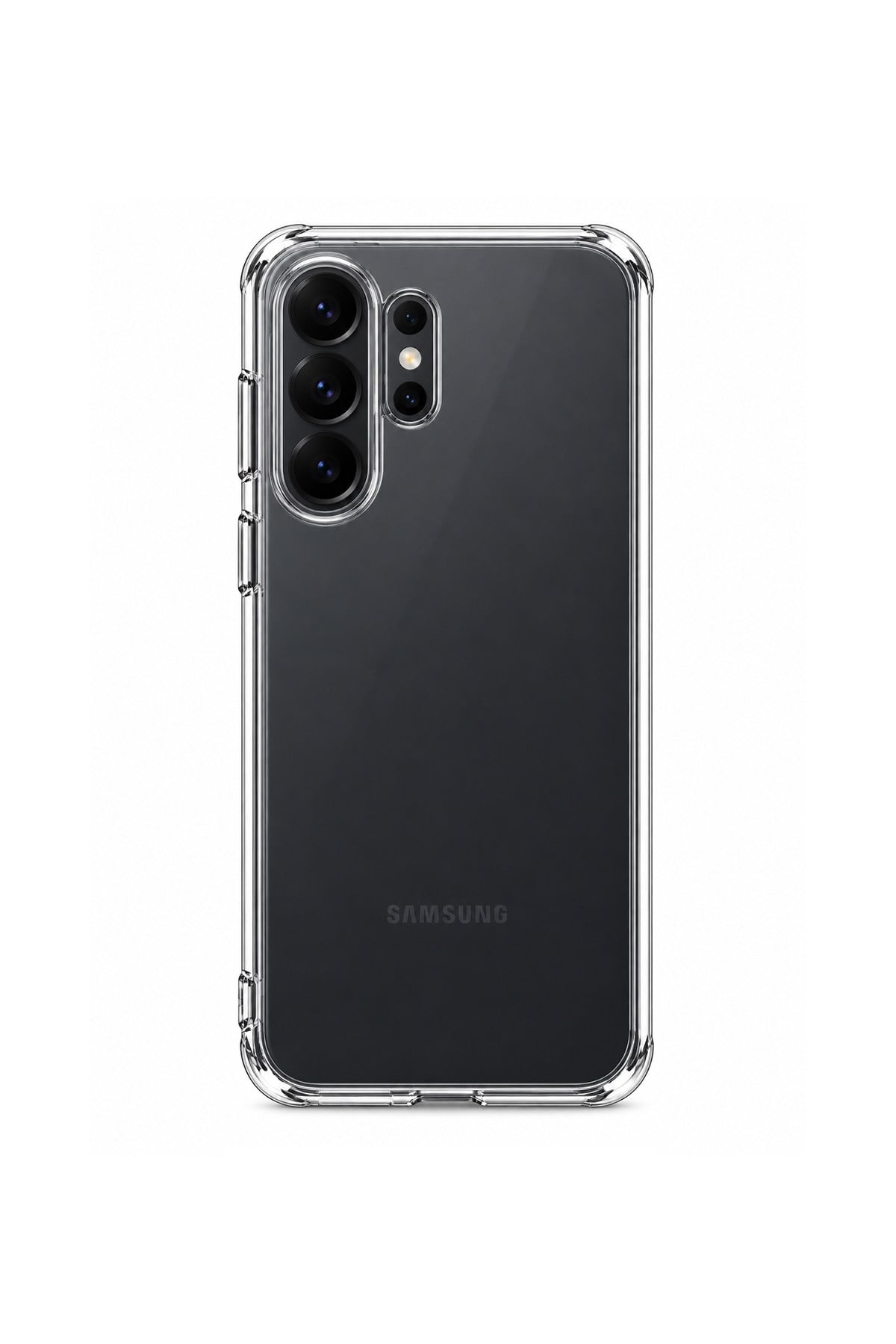 Samsung S26 Ultra Uyumlu Şeffaf 2mm Silikon Kılıf | Kamera Korumalı