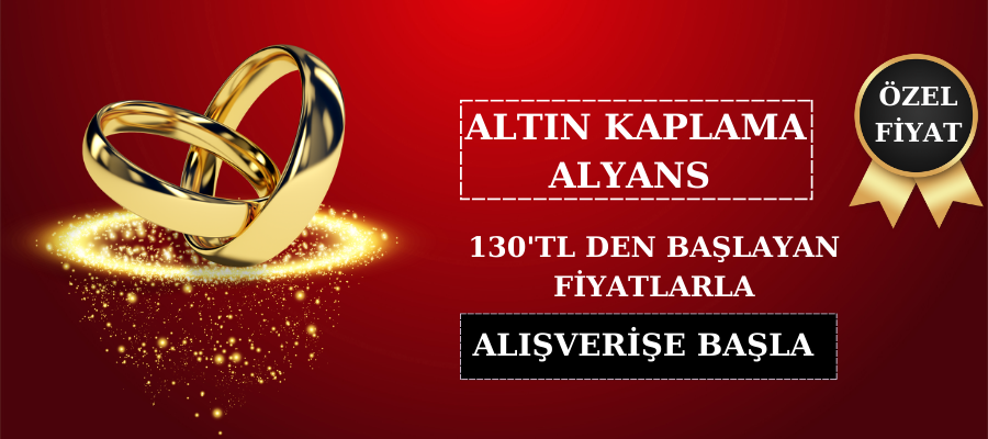 ALTIN KAPLAMA ALYANS MODELLERİ