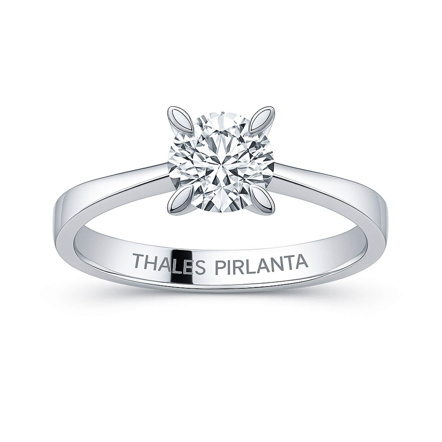 0.70 Karat F VS2 HRD Tektaş Yüzük