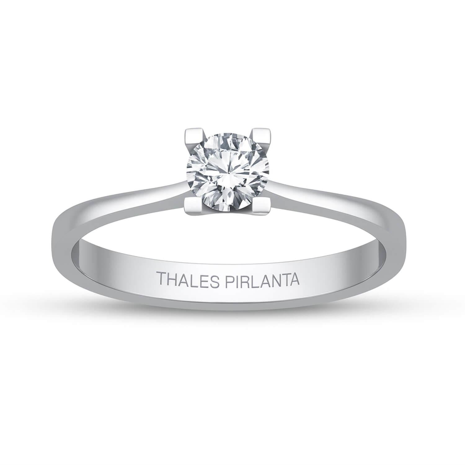 0.30 Karat G VS Tek Taş Pırlanta Yüzük