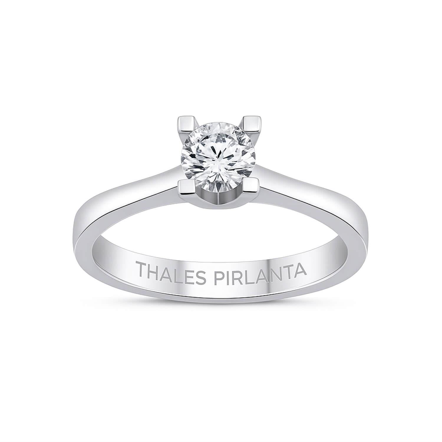 0.70 Karat F Color VS2 Clarity GIA Tektaş Pırlanta