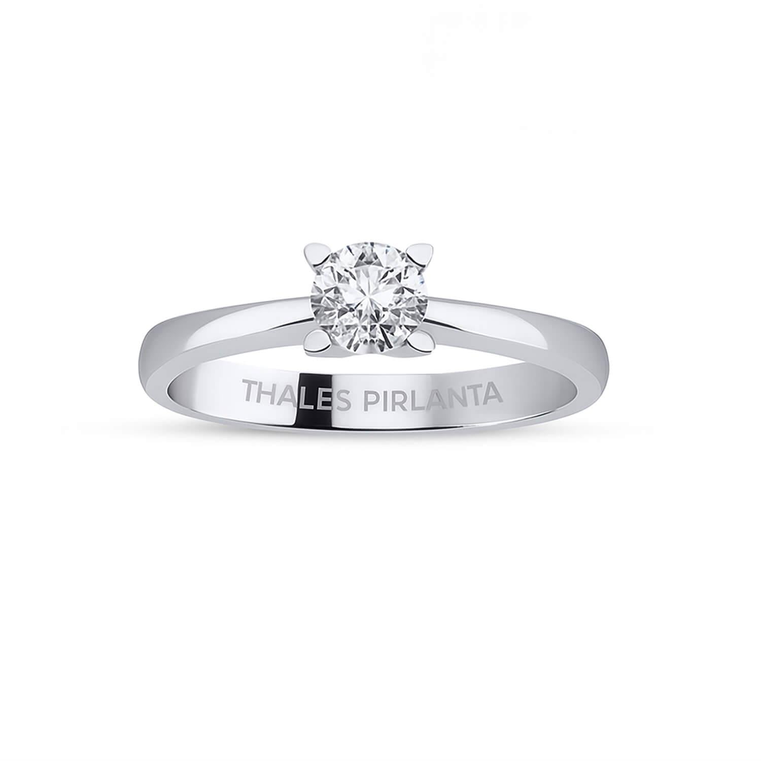 0.30 F VS2 GIA Sertifikalı Evlilik Teklifi Yüzüğü