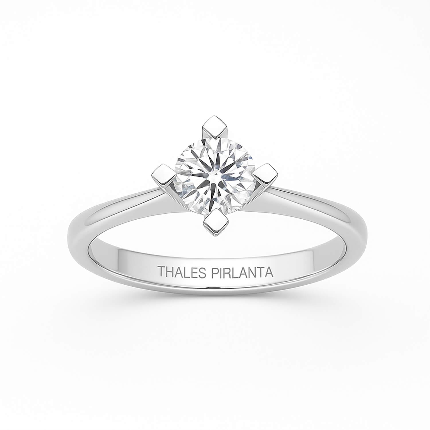 0.59 Karat D Renk HRD Tektaş Pırlanta