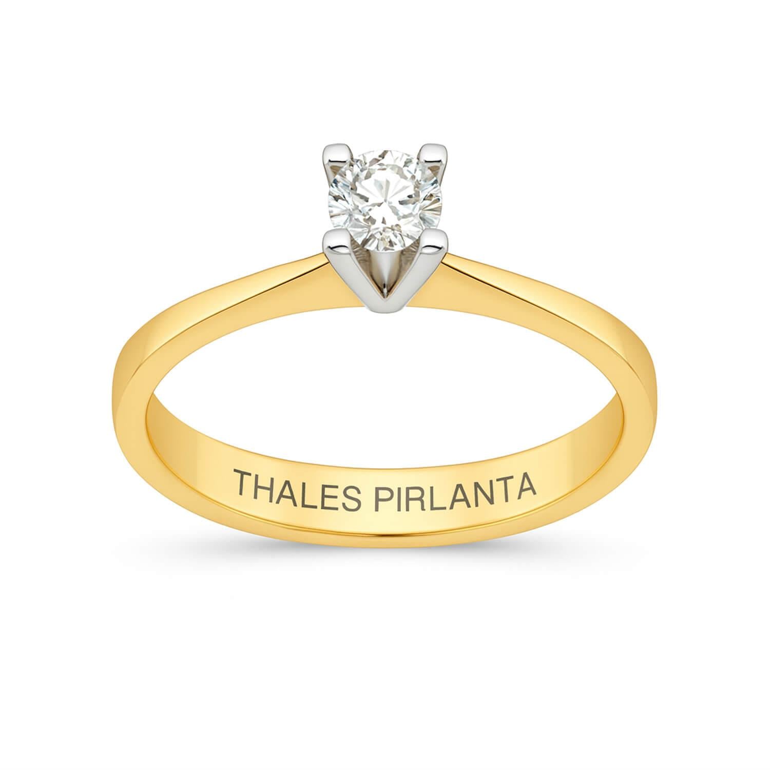 0.19 Karat Tektaş Pırlanta