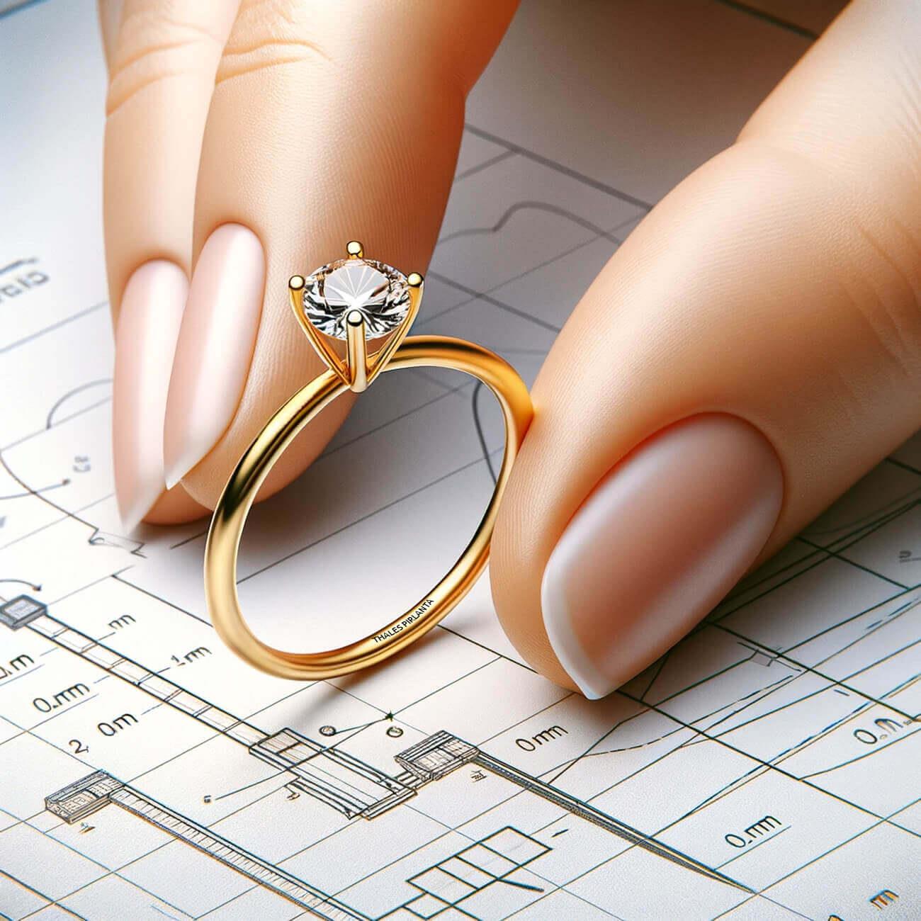 0.40 Karat F Color Pırlanta Tektaş Modelleri