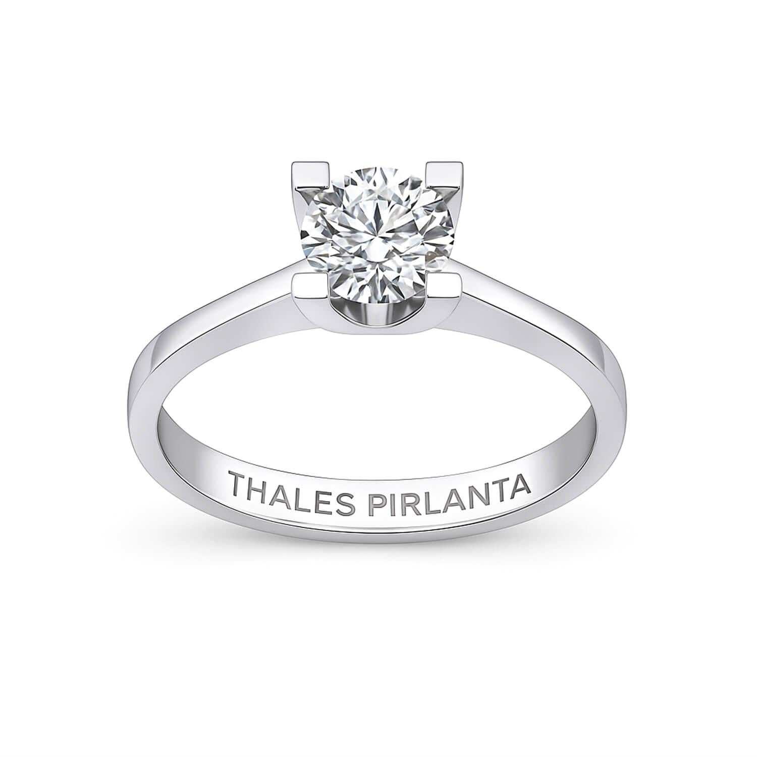 0.81 Karat E Renk HRD Sertifikalı Tektaş Pırlanta