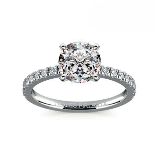 0.86 Karat H VS2 GIA Sertifikalı Tektaş Pırlanta Yüzük