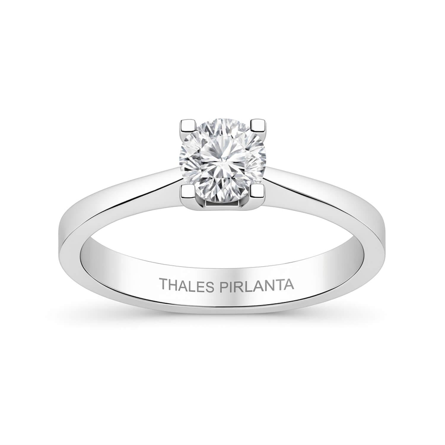 0.25 Ct D Renk Uluslararası Sertifikalı Tektaş Pırlanta