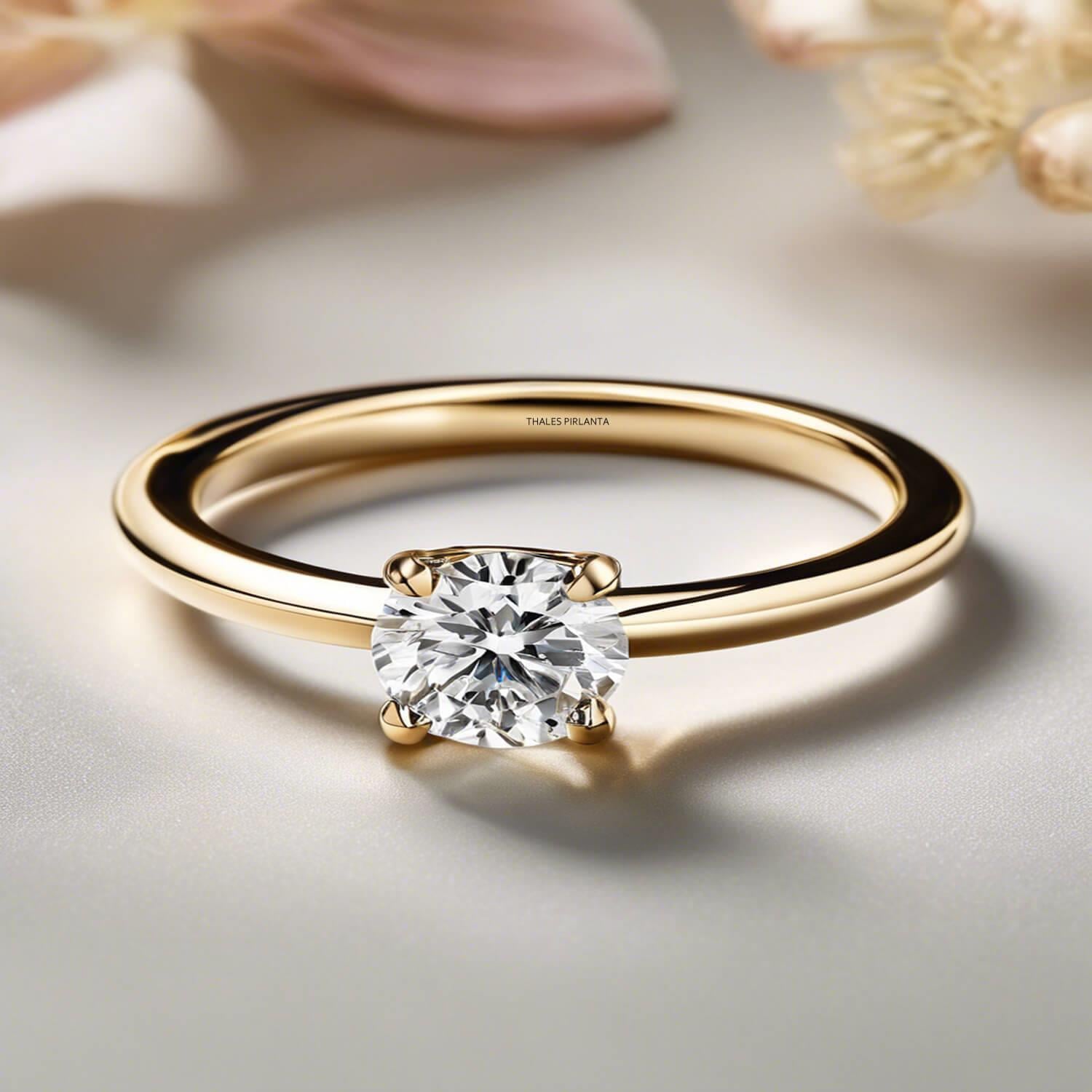 0.50 Karat GIA Sertifikalı D Color Tektaş Pırlanta