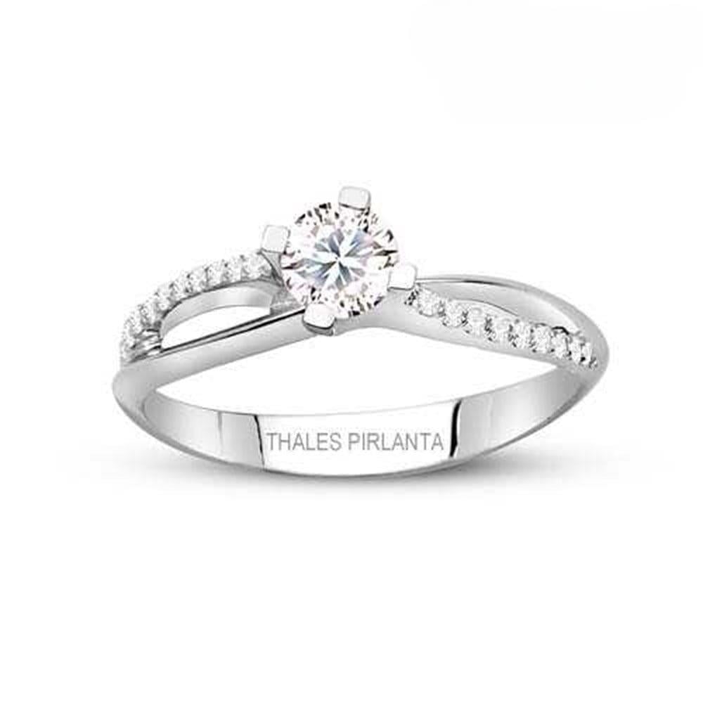 0.55 Karat HRD Tektaş Pırlanta Yüzük