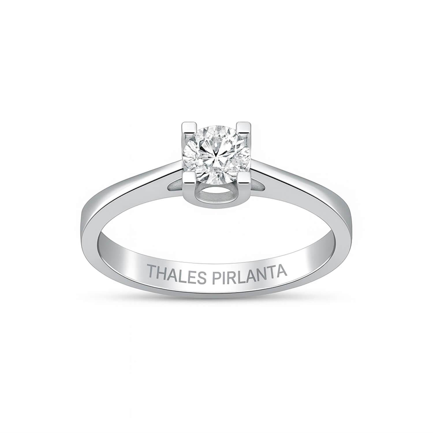 0.27 Karat E Renk Tektaş Modeli