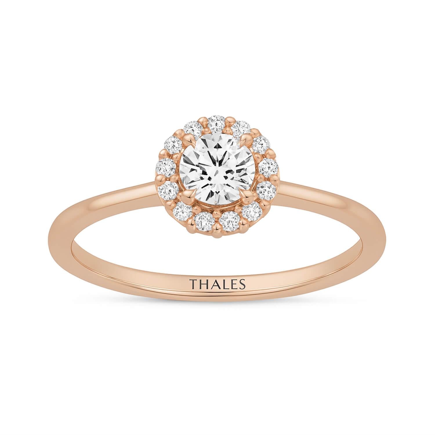 0.50 Karat F Renk Vintage Tektaş Yüzük