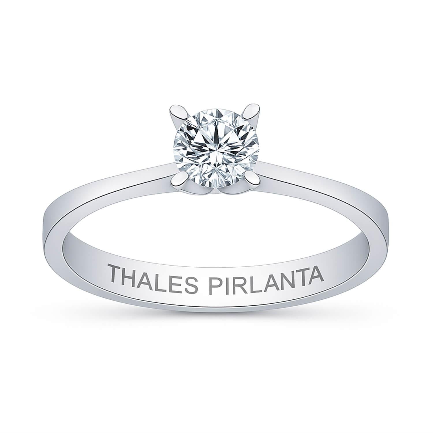 0.62 Karat F SI Tektaş Pırlanta Teklif Yüzüğü