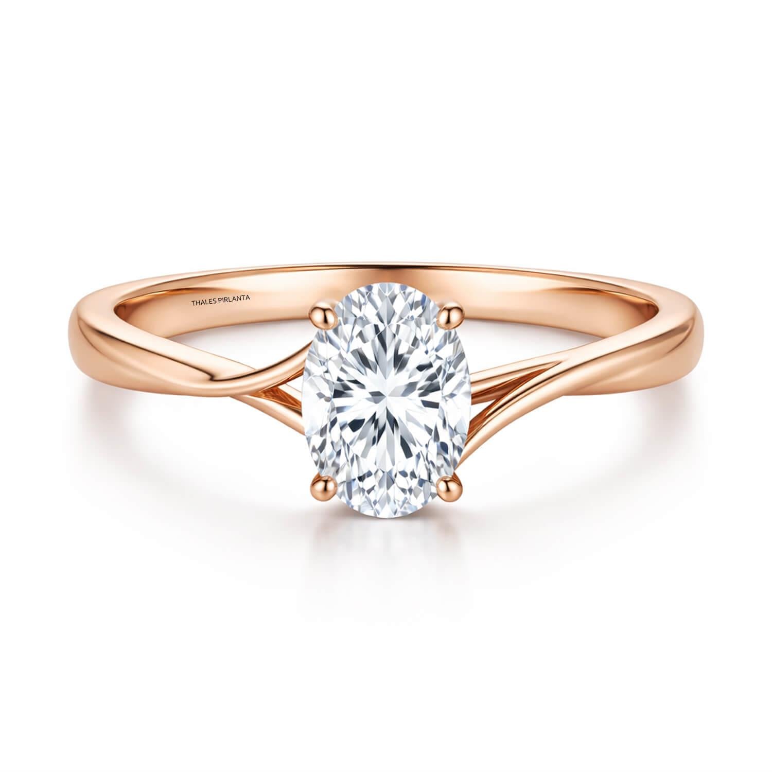 1 Karat Oval Pırlanta