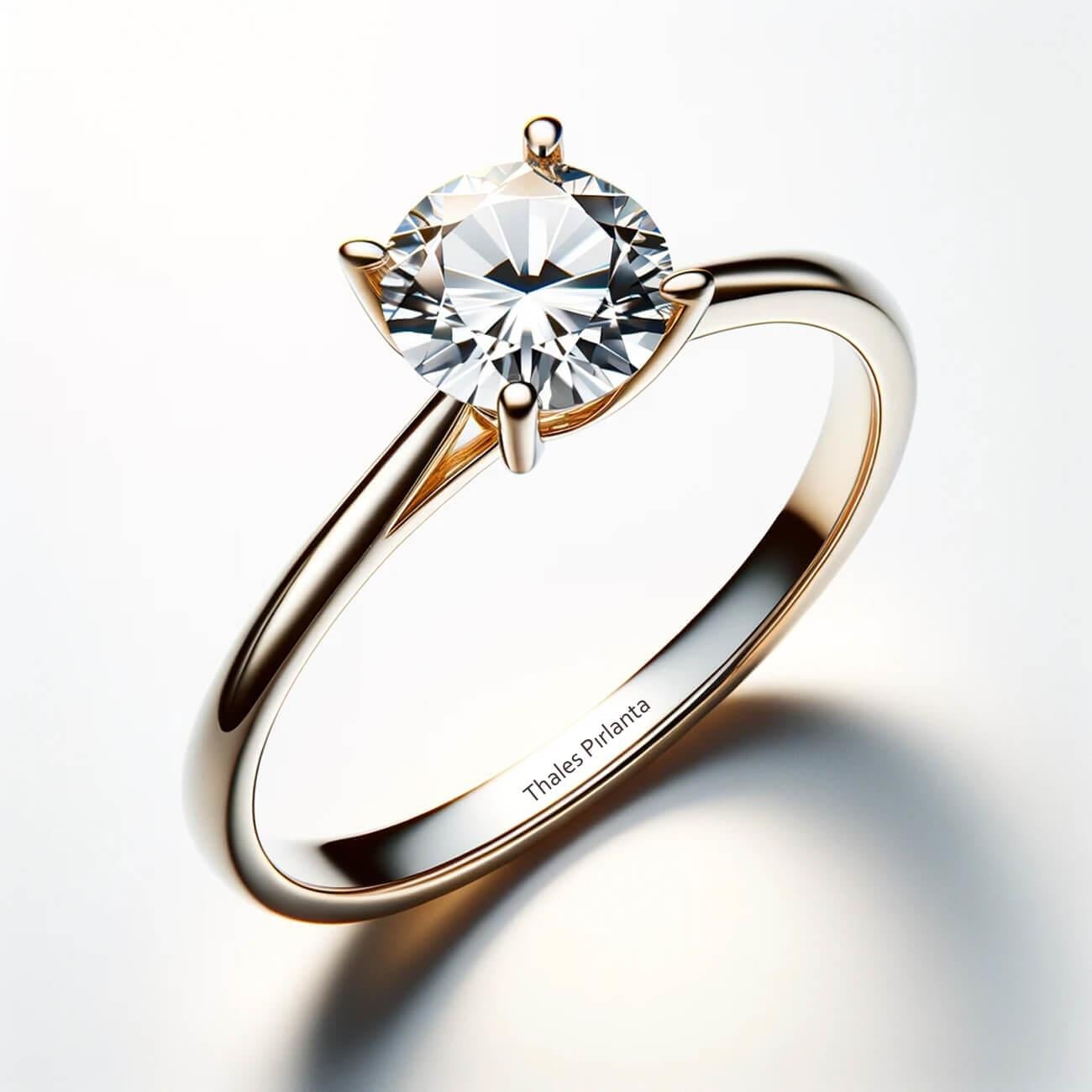 2 Karat Tek Taş HRD Sertifikalı G SI2