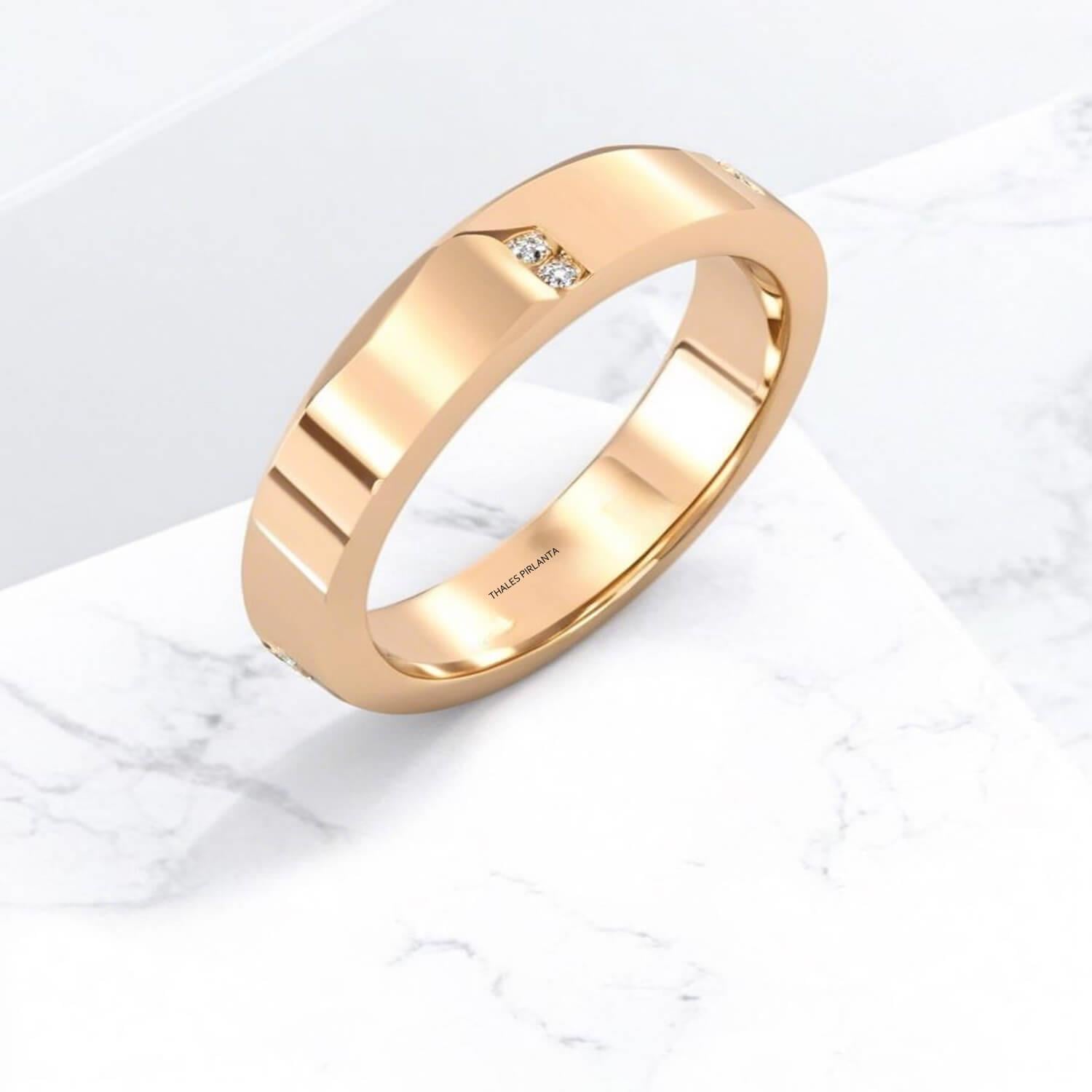 0,02 Karat Pırlanta Alyans Yüzük Çeşitleri
