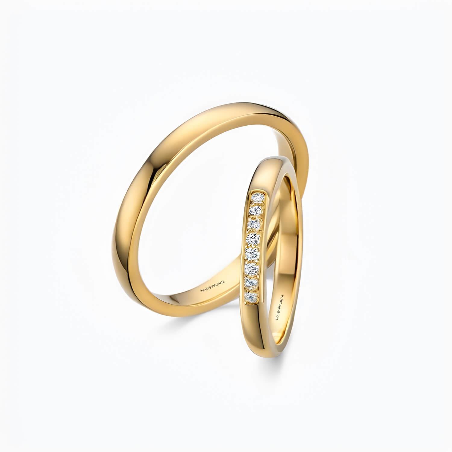 Altın Alyans Modelleri