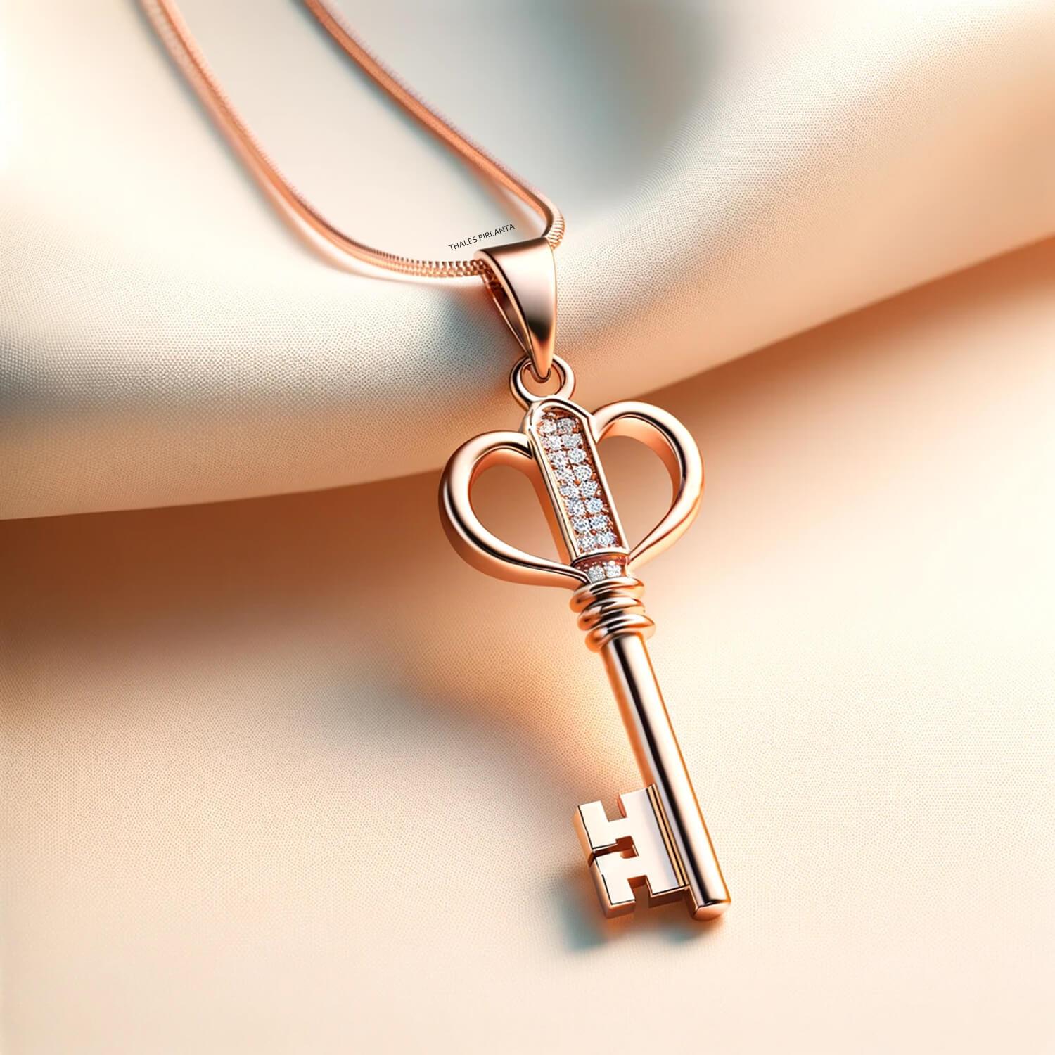 Keylight Tasarım Pırlanta Kolye