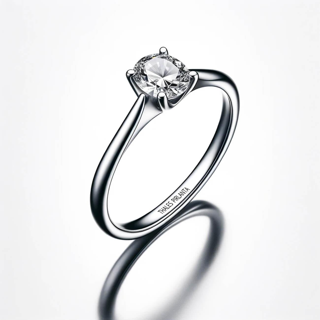 Oval Tektaş 0,90 Karat E SI1