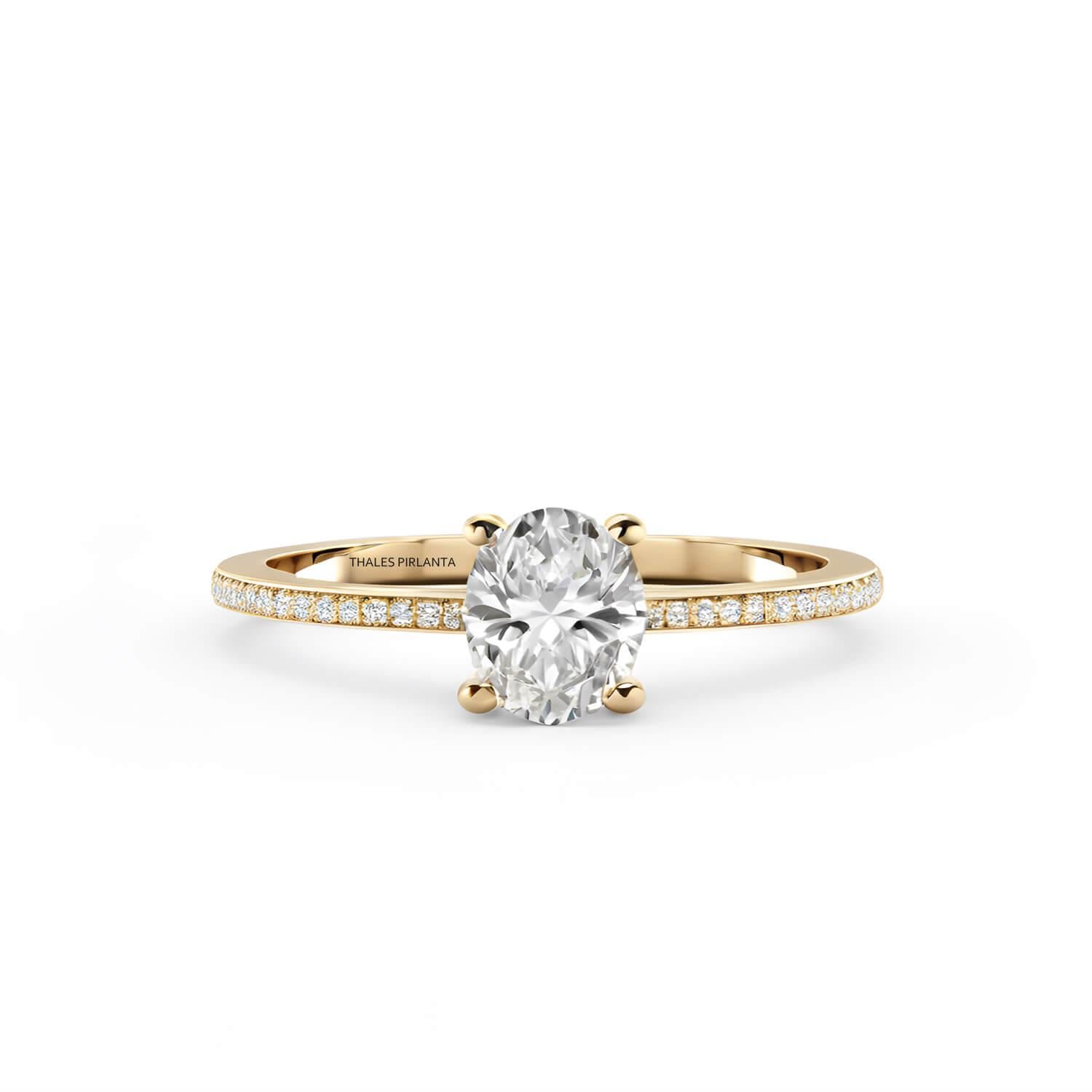 Oval Yüzük Tektaş