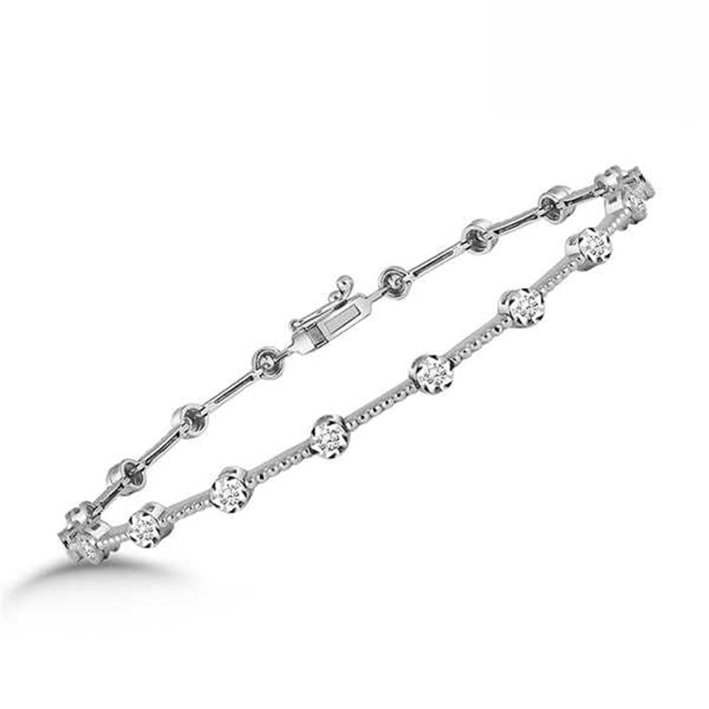 Pırlanta Bileklik 0.30 Karat F VS