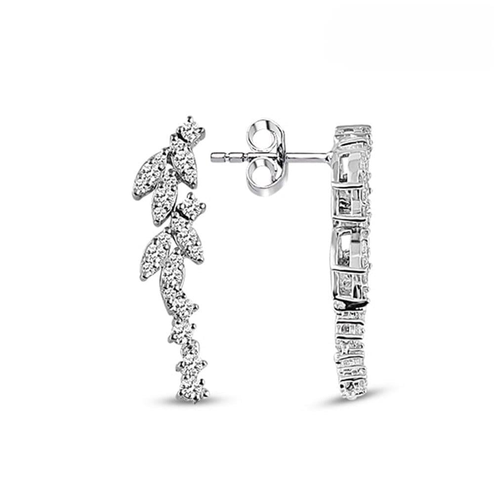 Pırlanta Küpe 0.57 Karat F SI