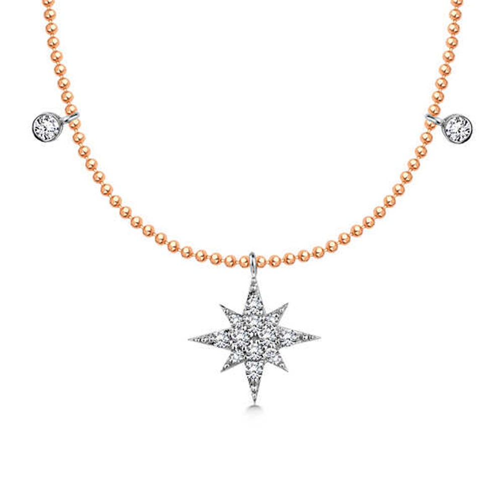 Pırlanta Kuzey Yıldızı Kolye