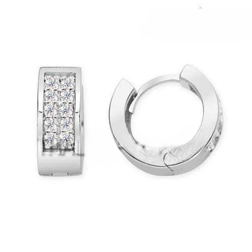 Pırlanta Taşlı Küpe