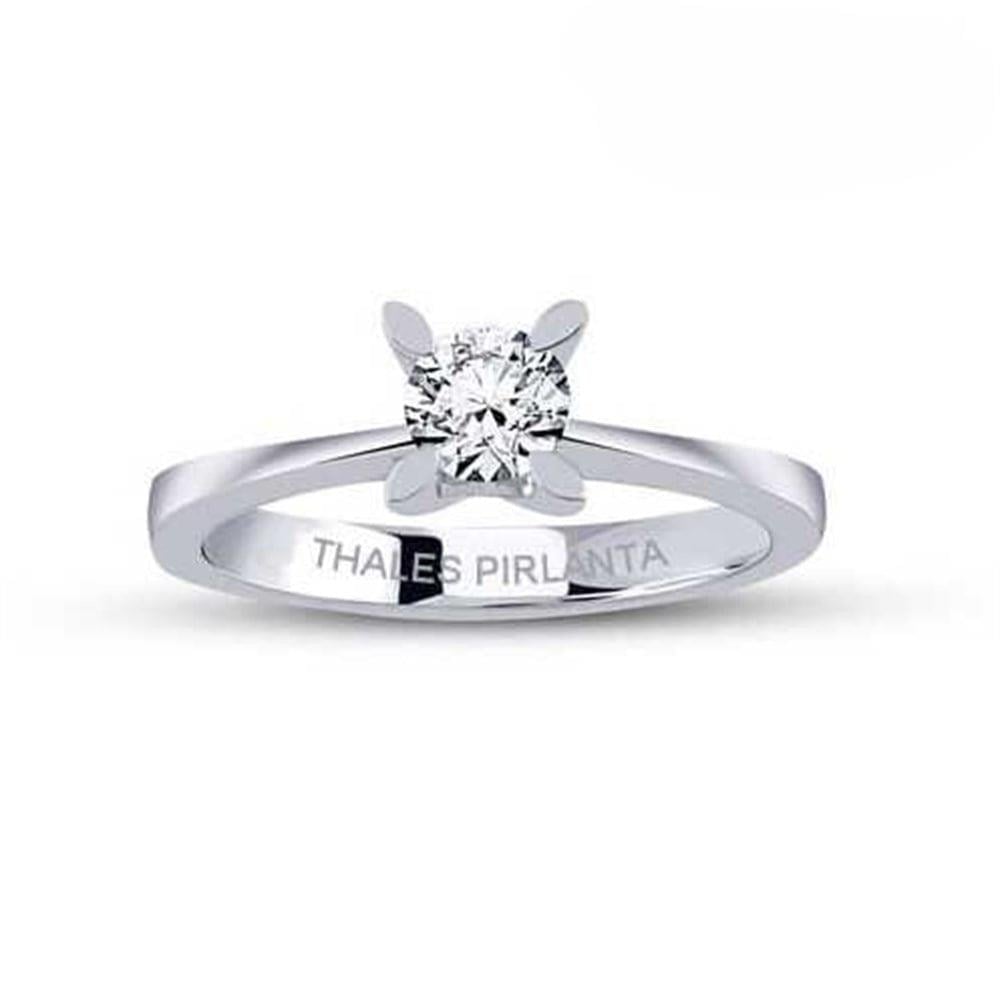 Pırlanta Tektaş 0,20 Karat F SI 