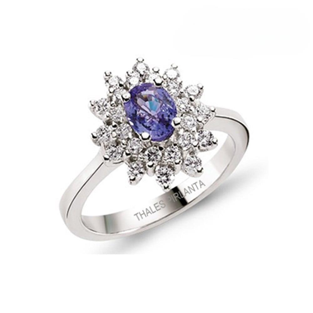 Safir Taşlı Yüzük