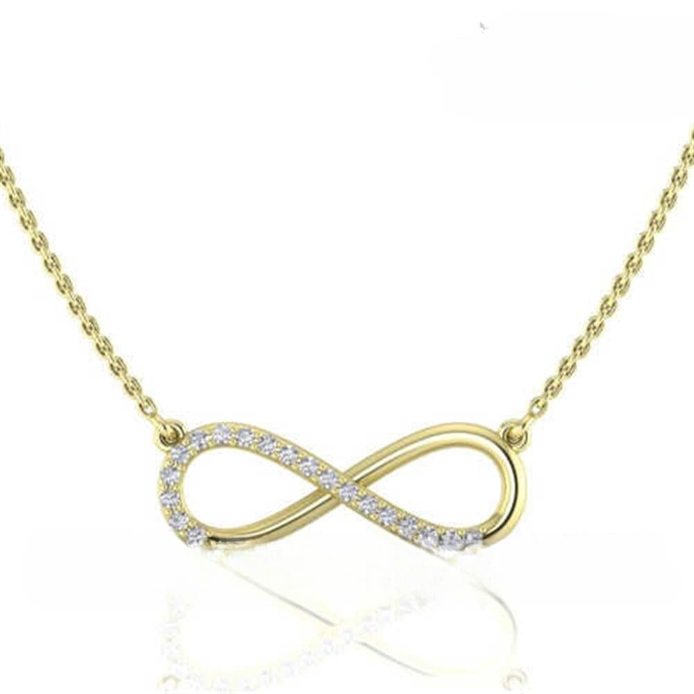 Sonsuzluk Kolye 0,09 Karat F VS