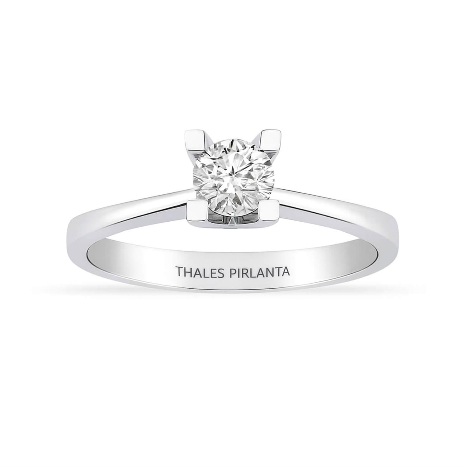 Tektaş Pırlanta Modeli 0.25 Karat F SI