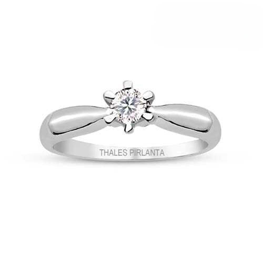 Tektaş Pırlanta Yüzük 0.20 Karat