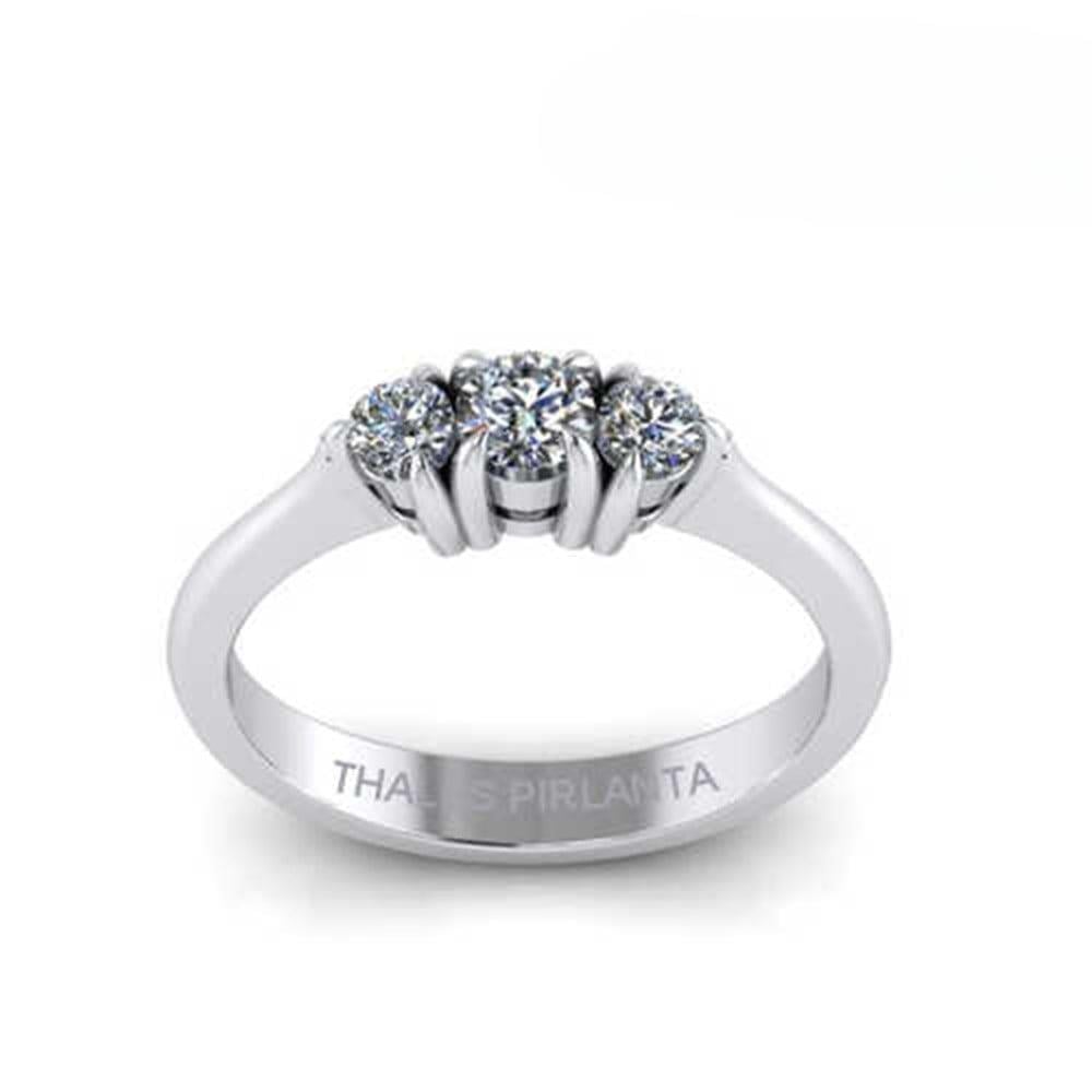 Tria Pırlanta Yüzük 0,20 Karat 