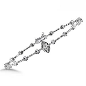 Pırlanta Bileklik Markiz Tasarım