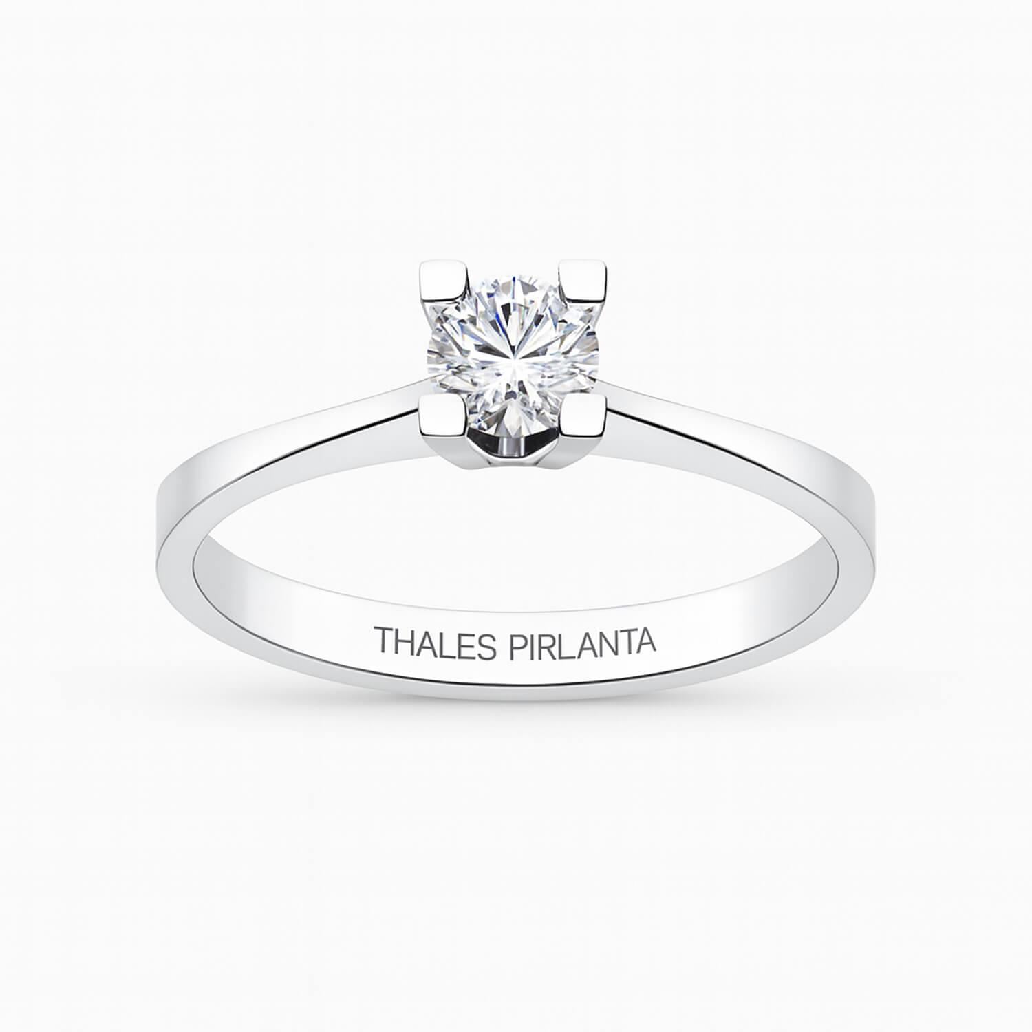 0.30 Ct Uluslararası Sertifikalı Tektaş Pırlanta
