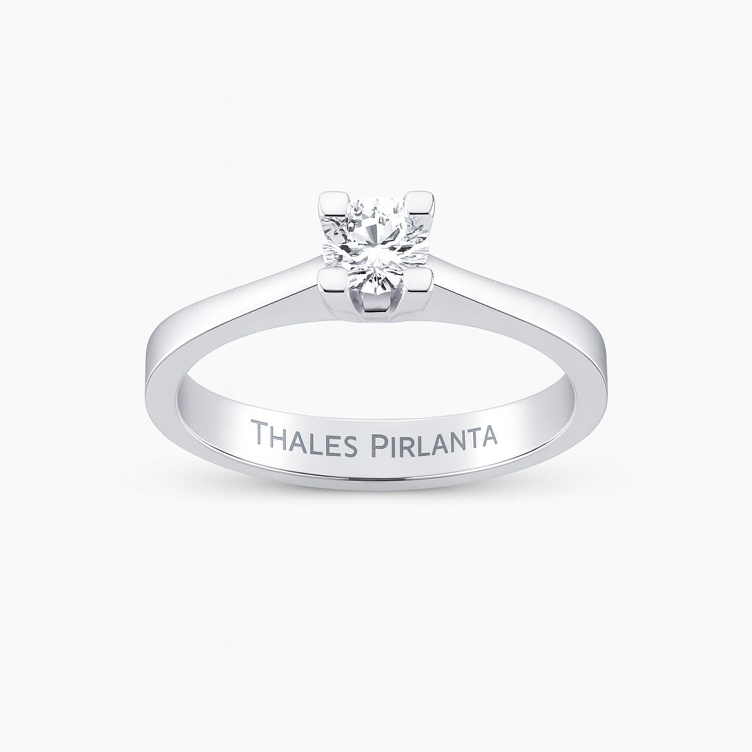 0.31 Ct Tektaş D Renk VS1 Berraklık Tektaş Pırlanta