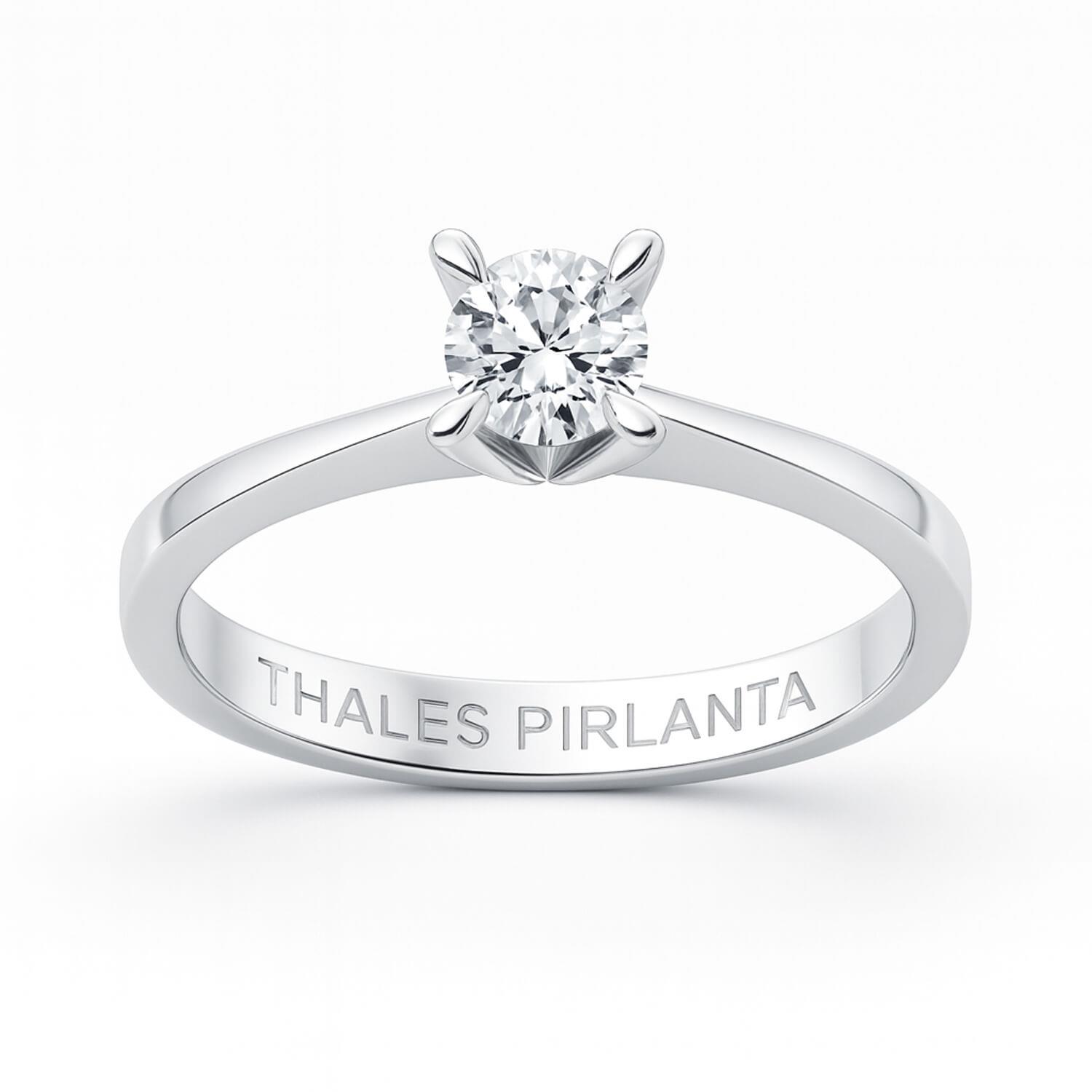 0.50 Karat D Renk HRD Pırlanta Tektaş Modeli