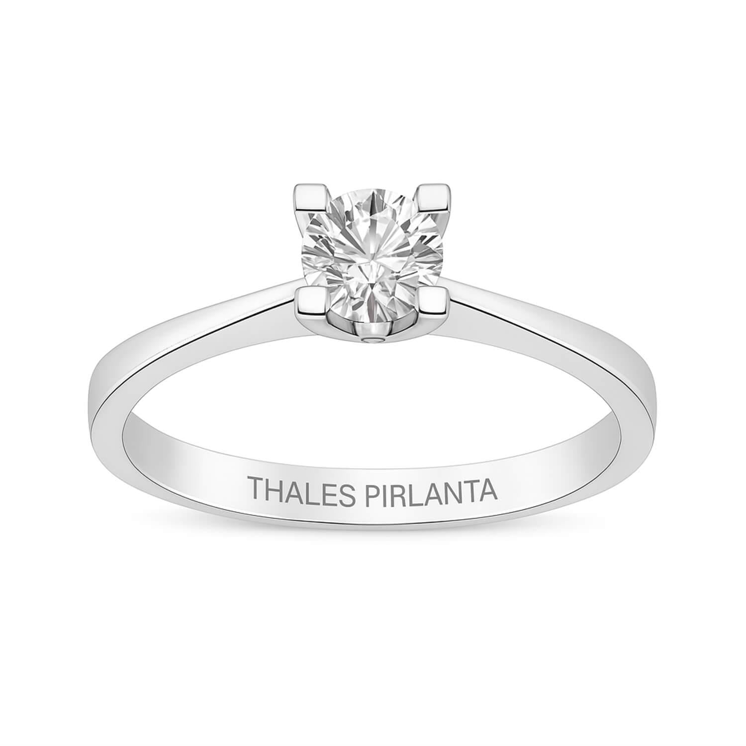 0.50 Karat E VS2 GIA Pırlanta Tektaş