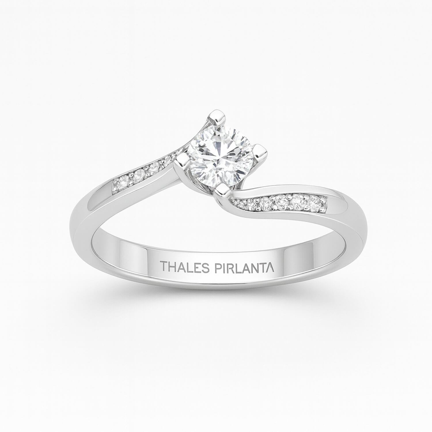 0.33 Karat Pırlanta Tektaş Yüzük