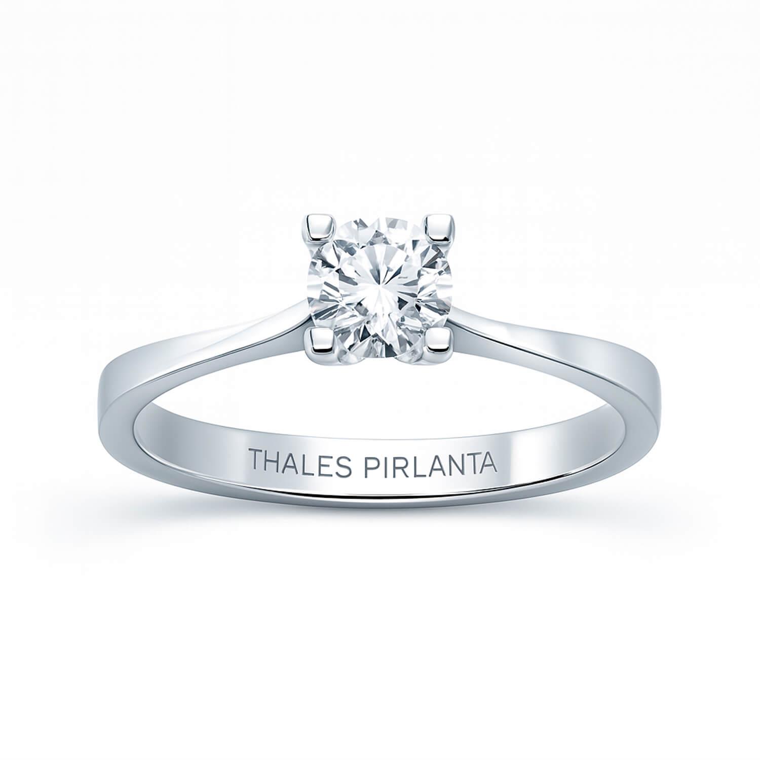 0.40 Karat F VS2 GIA Sertifikalı Tektaş Pırlanta